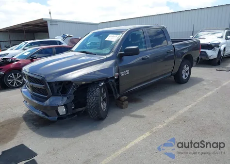 2018 Ram 1500 Express 4X2 5'7 Box из США, поврежденный, VIN 1C6RR6KT7JS350875